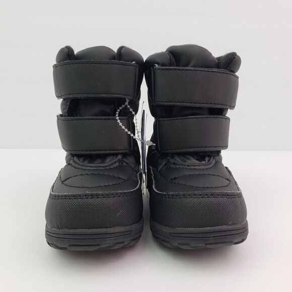 Khombu Neek 2 Baby Toddler Size 5 Black Pull On Warm Winter Snow Boots - Picture 6 of 12